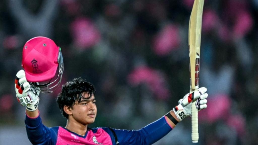 IPL's 14-year-old Suryavanshi becomes youngest to hit T20 100