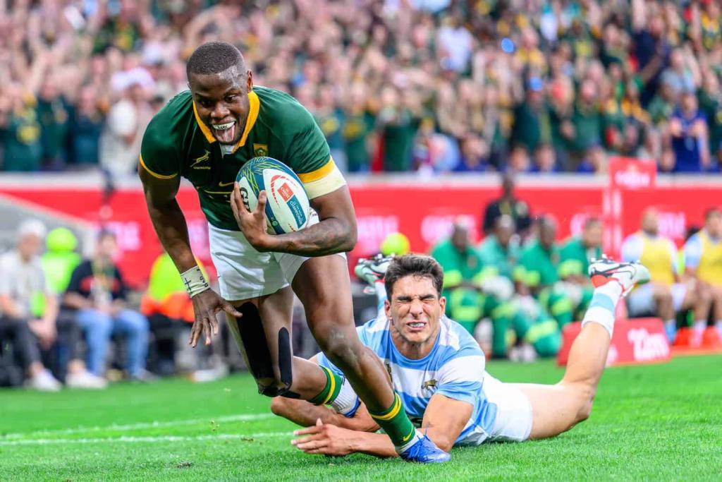 Rising Bok star Aphelele Fassi knows he has a target on his back