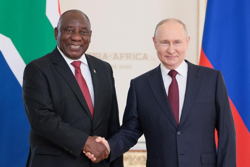 President Ramaphosa holds telephonic talk with President Putin