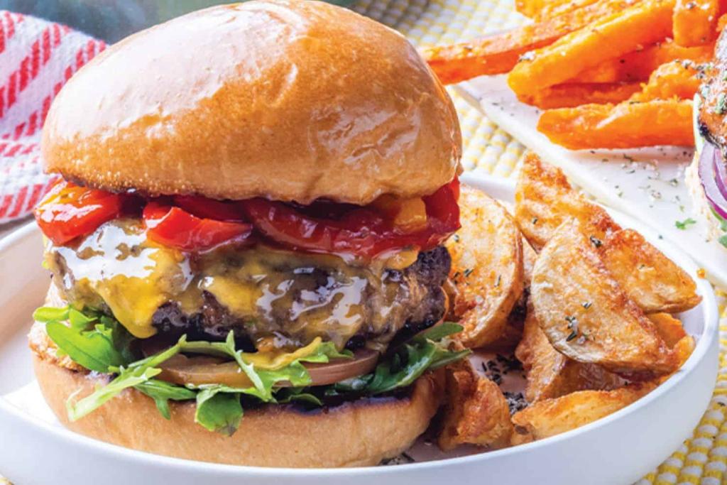 Recipe of the day: Man-sized burger