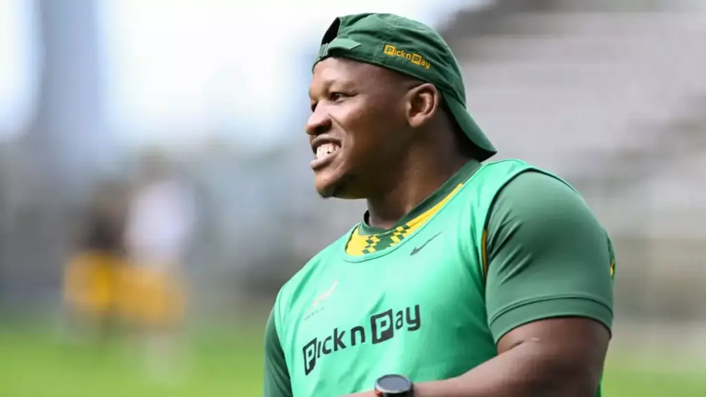 Bouyant Bongi Mbonambi relishing being back in the Bok mix