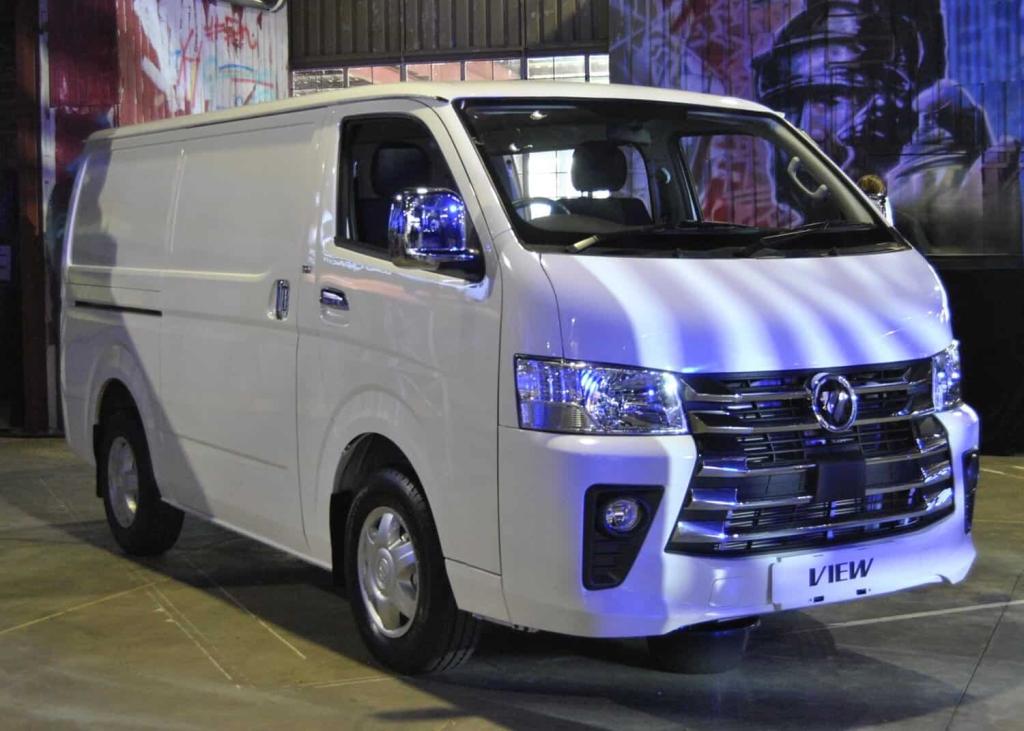 Cargo hauling, diesel-powered Foton View C2 panel van priced