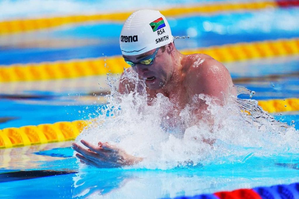 Chris Smith misses out on medal in close 50m breaststroke final in Singapore