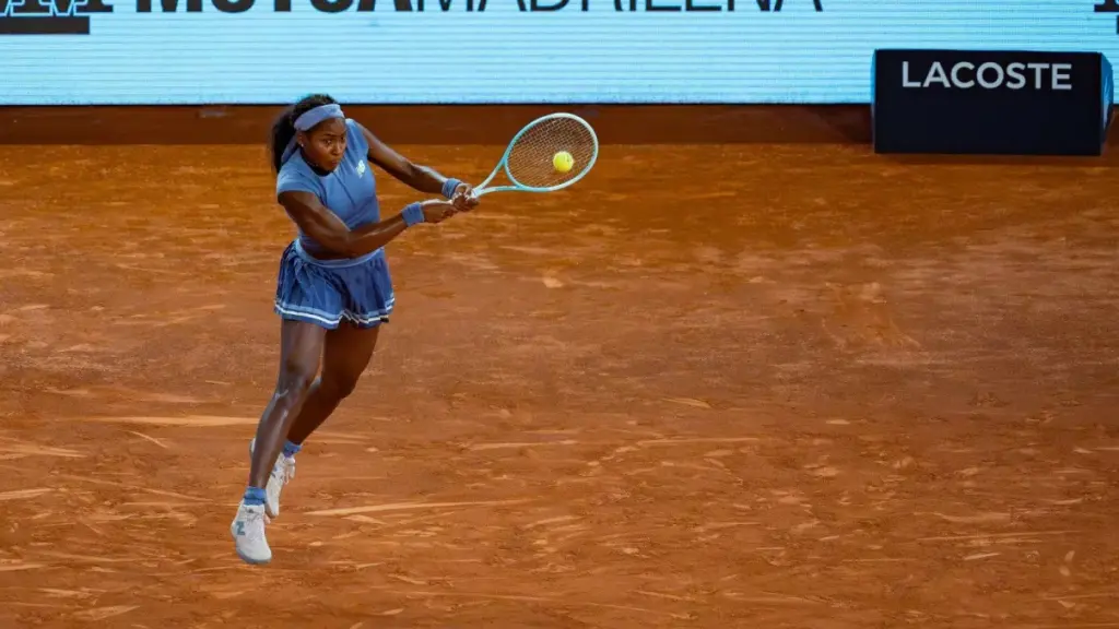 Coco Gauff bounces back from bagel to advance at Madrid Open