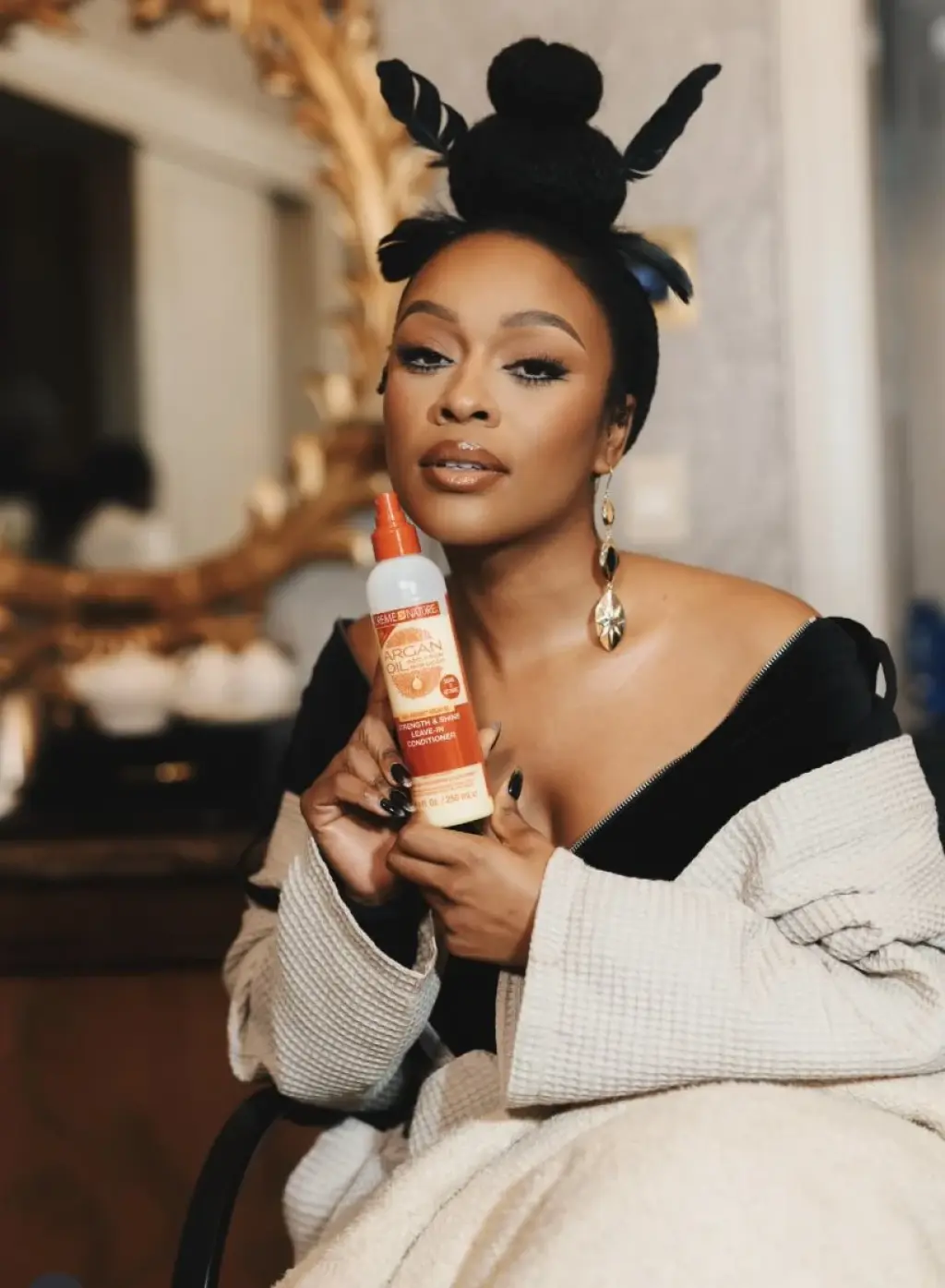 Nomzamo Mbatha named first African brand ambassador for Creme of Nature