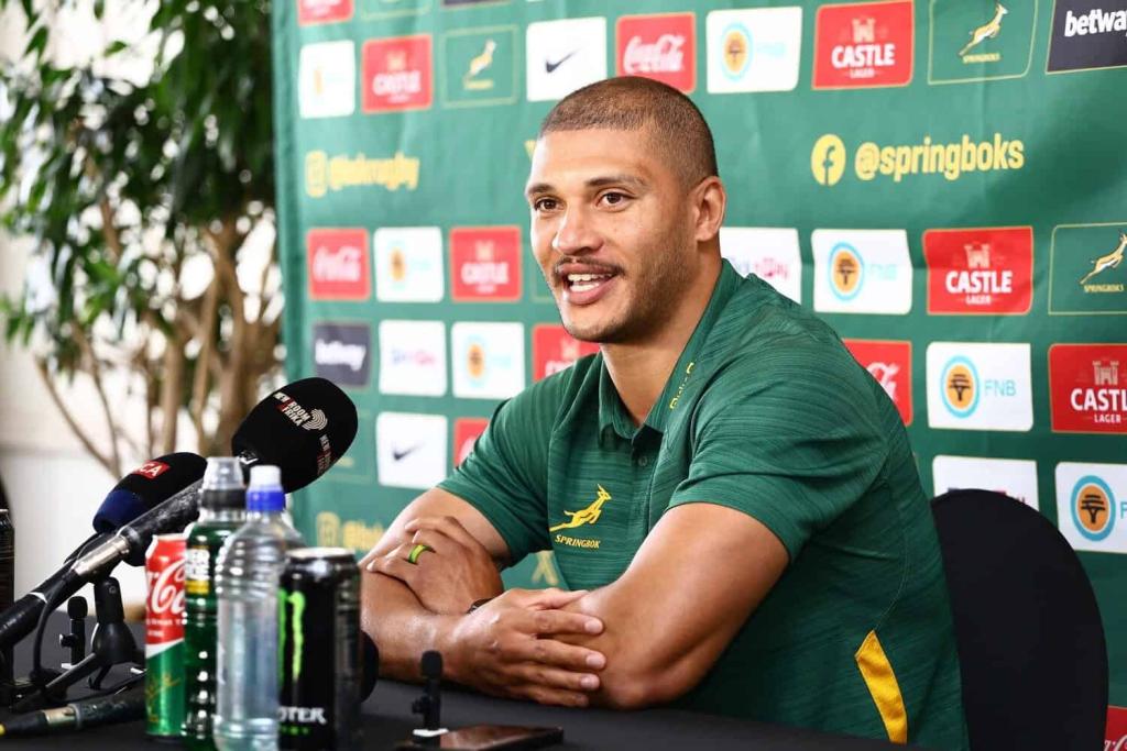 Edwill told himself he wouldn’t be a one-cap Springbok: ‘I’m very grateful’