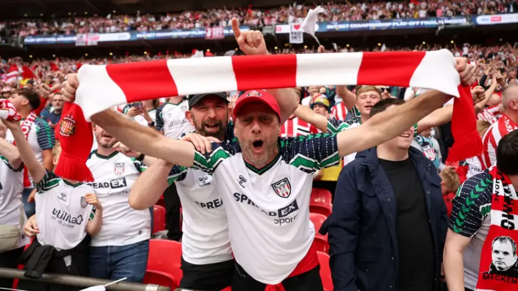 EFL play-off finals break attendance record