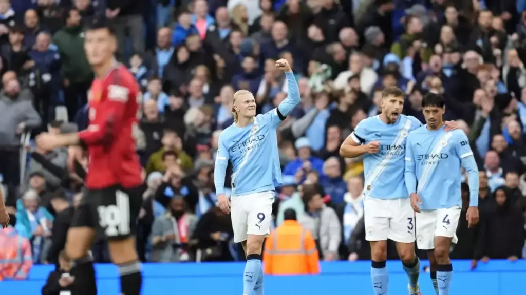 Foden and Haaland the difference as Man City ease past rivals in Manchester derby