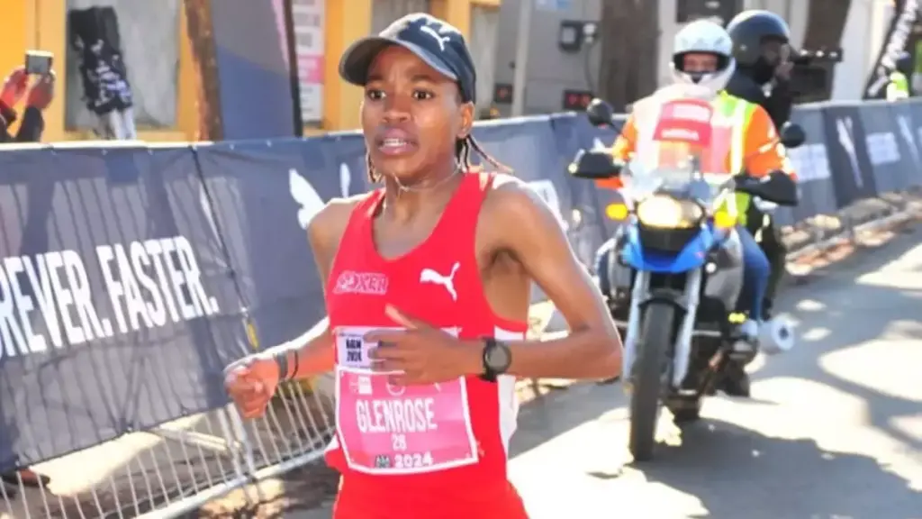 Glenrose Xaba caught off guard by route changes at the Absa Run Your City
