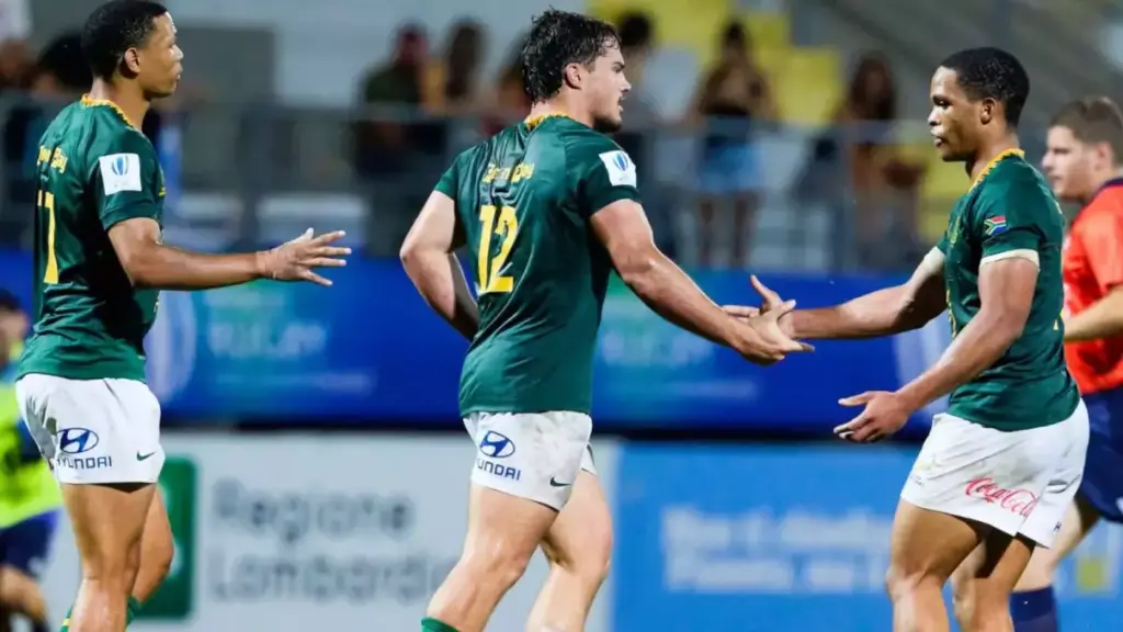 Junior Boks praise defence and character after semi-final victory against Argentina