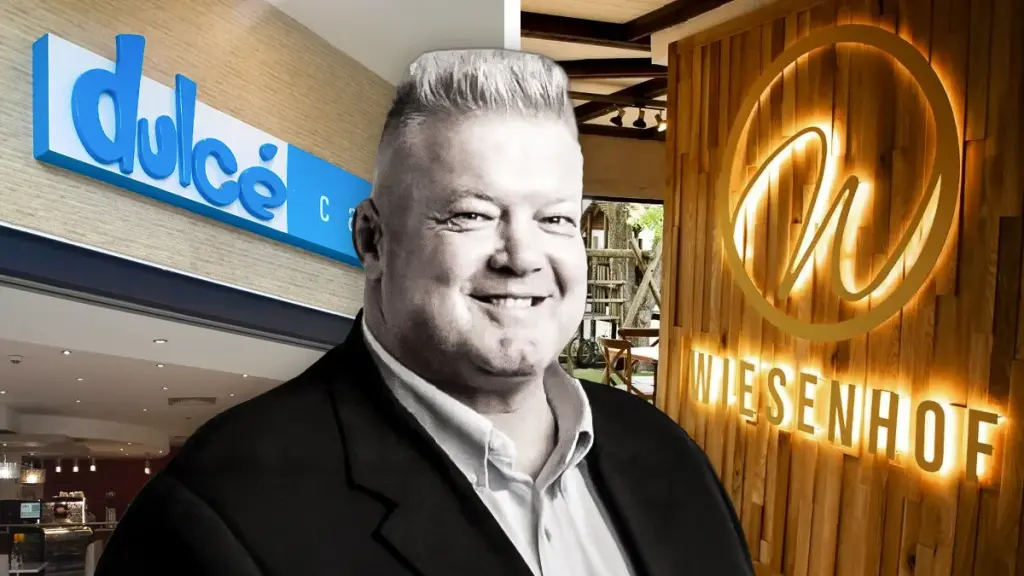 The South African rugby legend who started two popular coffee chains