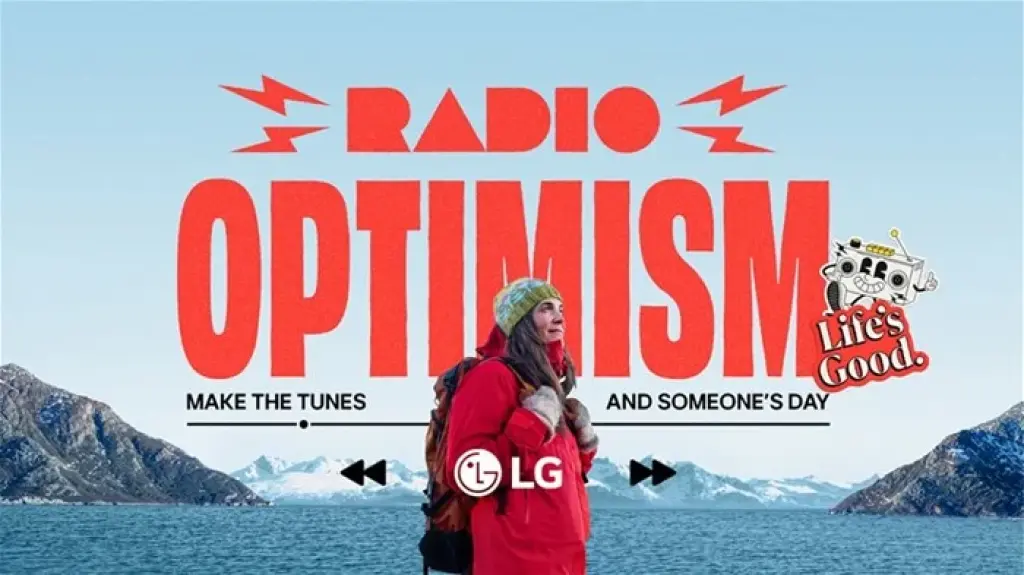 LG launches Radio Optimism campaign to spread 'Life’s Good' through music
