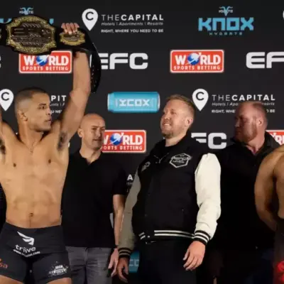 Luke Michael reveals winning formula after retaining EFC title