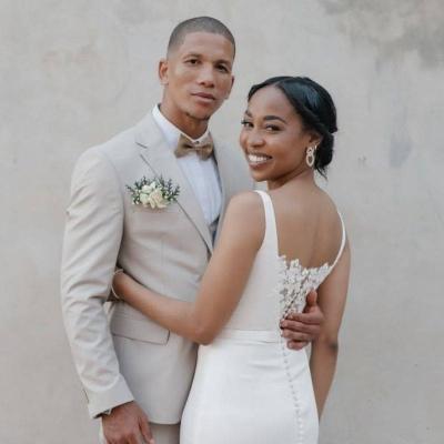 Springboks’ Manie Libbok and his wife celebrate first wedding anniversary