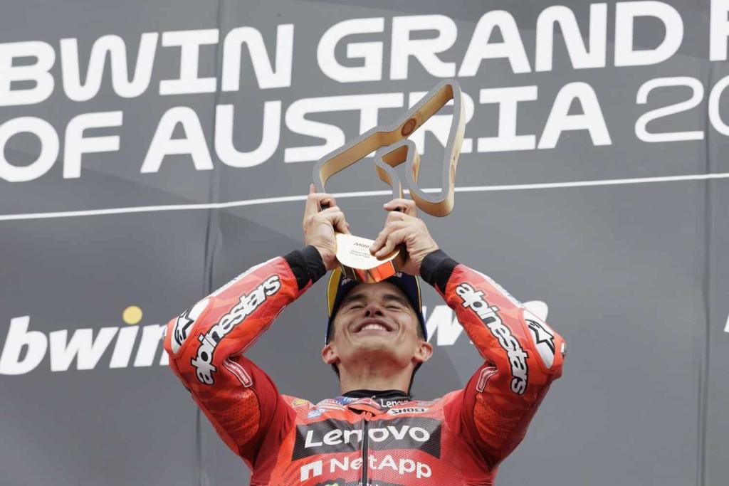 Marc Marquez extends championship lead with victory at Austrian MotoGP