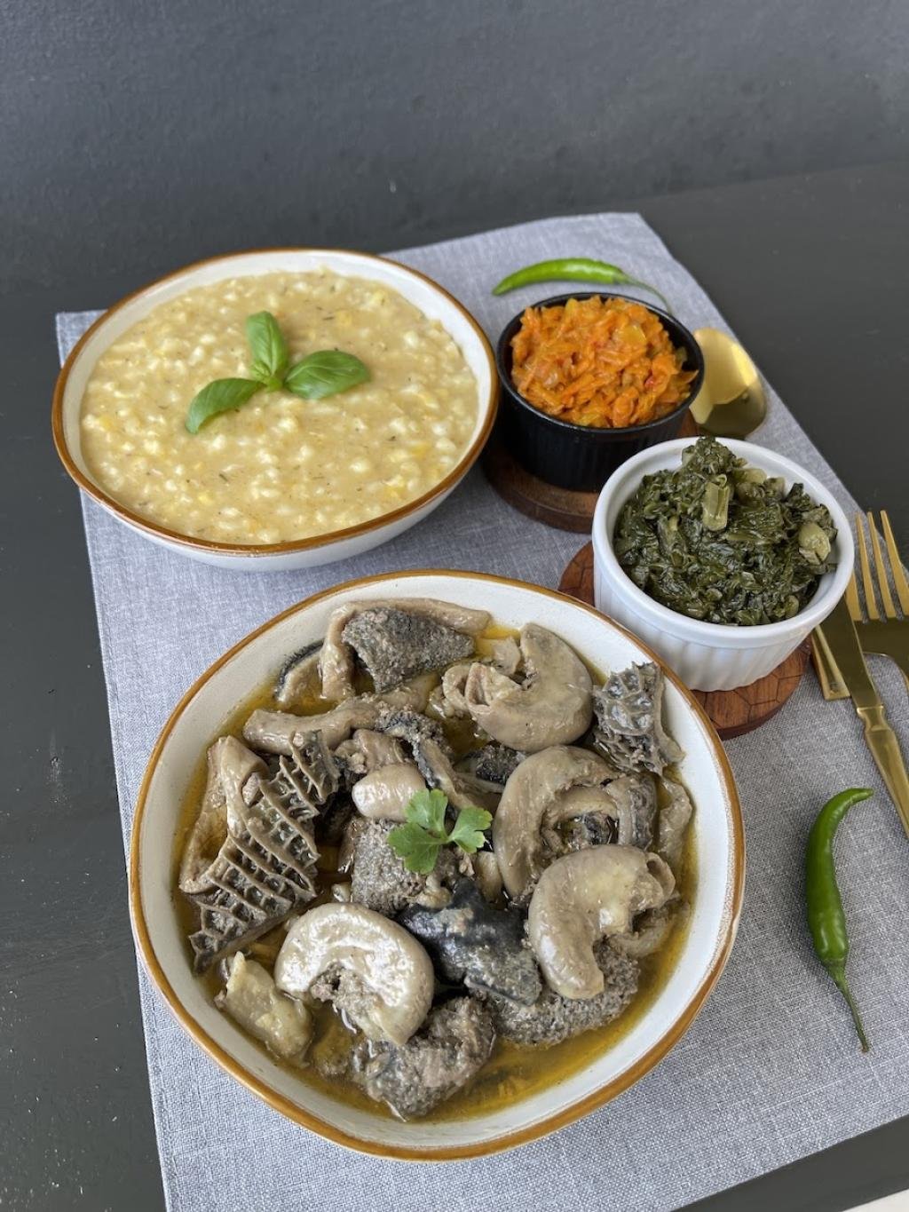 Delicious and soul-warming traditional food, prepared the way our mothers cooked
