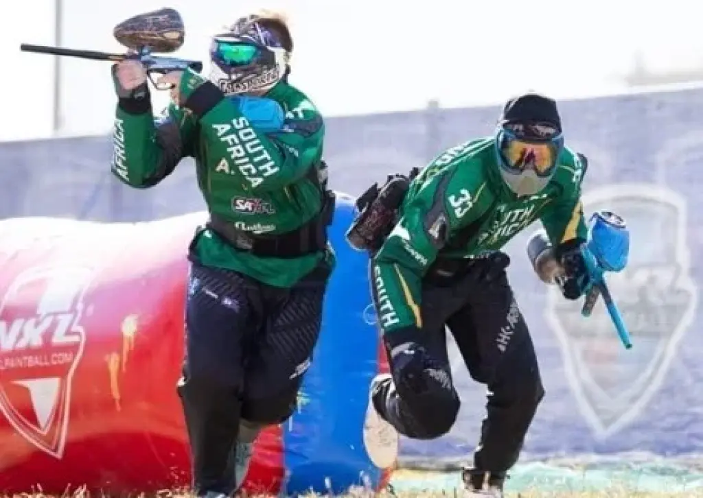 Good news! South Africa heads to the international paintball stage