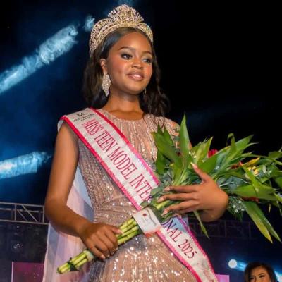 17-year-old Pearl Mathebula wins Miss Teen International in Peru